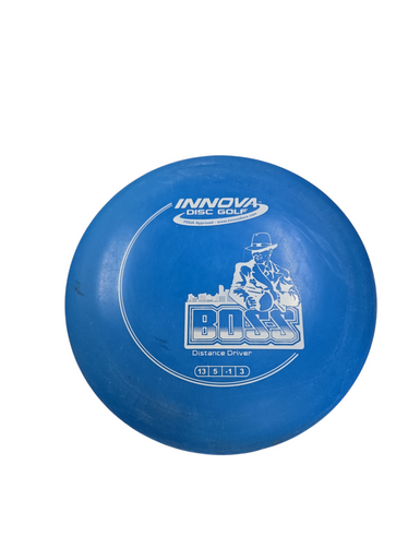 Used Innova BOSS Disc Golf Driver Royal Blue 11617-S000318946
