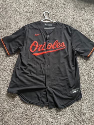 Orioles Black Rutchman XL Men's Nike Jersey (Used)