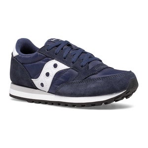 Saucony Jazz Original SK265126 Sneaker Kids US 3.5 Blue Suede Running Shoes PQ93