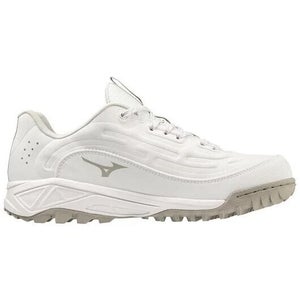 Mizuno Ambition 3 FP Low 320690-0000 Women's US 9 White Softball Turf Shoes PQ82