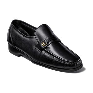 Florsheim Riva 17088-01 Loafers Men's 14 Black Nubuck Leather Dress Shoes PQ85