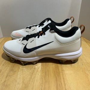 Nike Force Trout 9 Pro MCS Summit White Hemp Baseball Men's Size 15 FZ8644-100