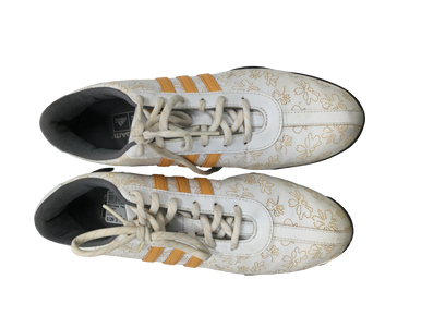 Adidas (Used) Size M 7.5 (W 8.5) White Men's Golf Shoes