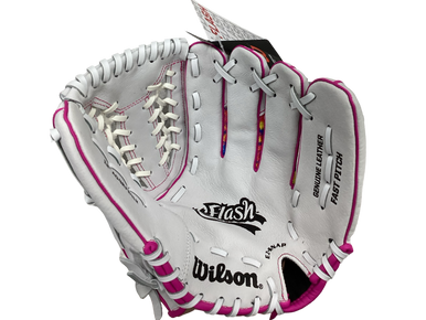 Wilson (Used) White Right Hand Throw 12" Baseball Glove