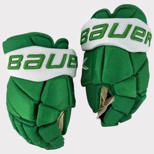 Pro Stock New 13" Bauer Vapor 2X Pro Minnesota Wild Reverse Retro Hockey Gloves