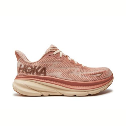 Hoka One One Clifton 9 1127896-SNC Women's Sandstone Cream Running Shoes FL3628