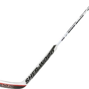 New Sherwood 5030 Goal Int hockey goalie stick Leclaire regular 24 left