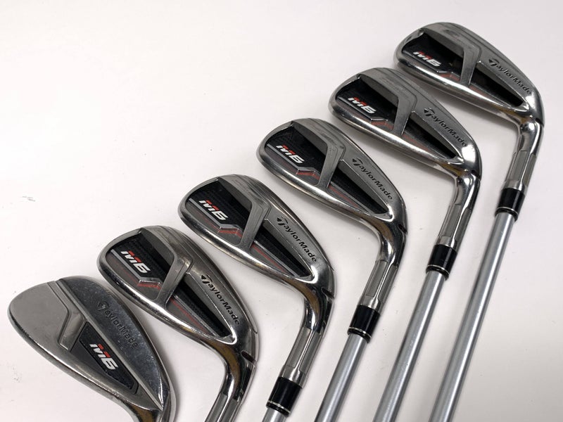 TaylorMade M6 Iron Set 6-PW+GW REAX 45g Ladies Graphite Womens RH