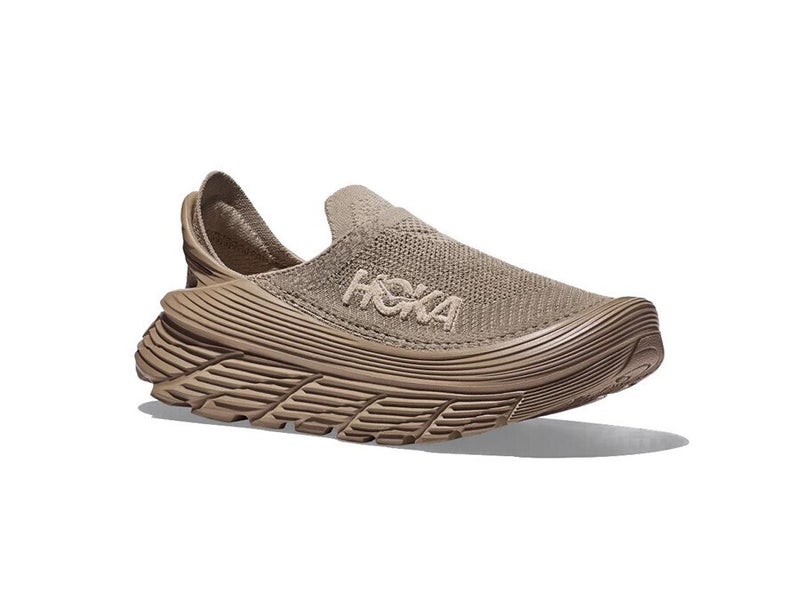Hoka Restore TC 1134532-DOTN Sneaker Men's Dune Oxford Tan Recovery Shoes FL3614