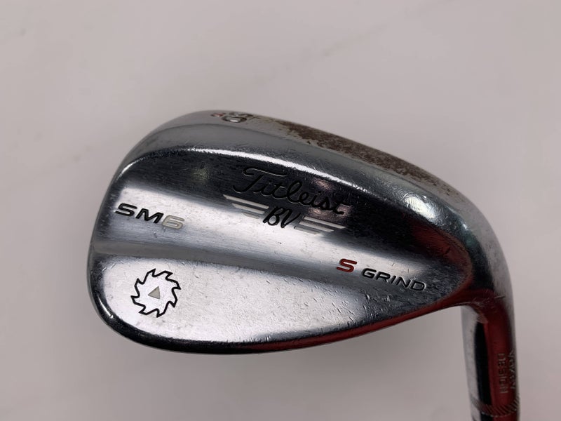 Titleist Vokey SM6 Tour Chrome Wedge 60* 10 KBS Tour C-Taper 130g X-Stiff RH