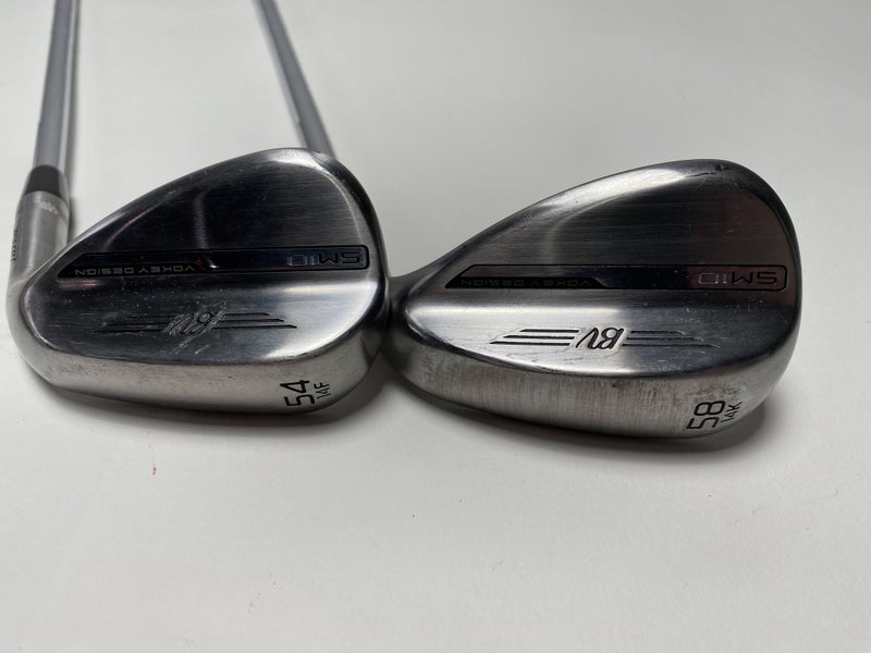 Titleist Vokey SM10 Tour Chrome Wedge Set 54* 14 | 58* 14 TT DG S400 Wedge RH