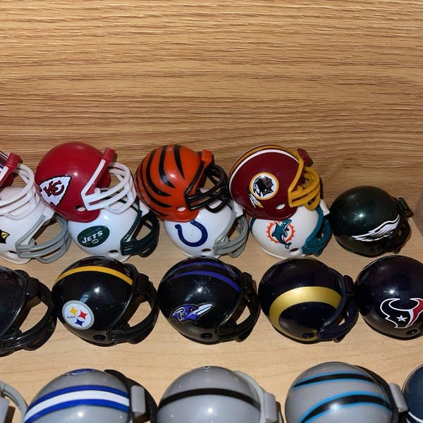 NFL Mini Pocket Size Football Helmet Teams 28 Of 32 (Missing 4) | SidelineSwap | Buy and Sell on SidelineSwap NFL Mini Pocket Size Football Helmet Teams 28 Of 32 (Missing 4) | SidelineSwap | Buy and Sell on SidelineSwap