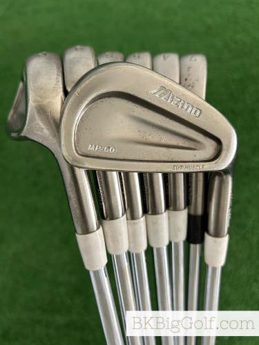 Mizuno MP-60 Forged Custom Smoke Iron Set 4-P / Dynamic Gold 120 Stiff