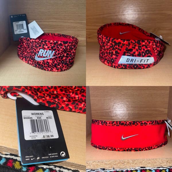 Nike Run Womens Headband Dri Fit Reflective Running Head  display picture 3