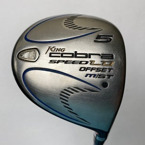 Cobra Speed LD F 5 Fairway Wood 18* Aldila NVS 50g Regular Graphite Mens RH