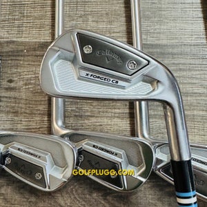 Callaway X Forged CB Iron Set 4-PW / Project X IO 110, Stiff Flex (218)