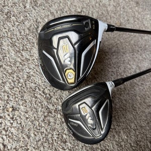 TaylorMade M2 Driver and 3 Fairway Wood Golf Clubs Combo Regular Flex