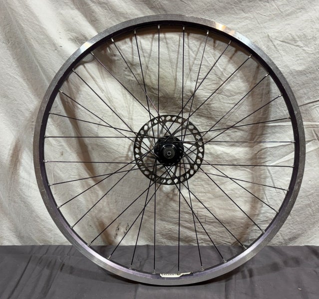 Vintage Bontrager Valiant Aluminum Disc Brake 26" Front Wheel DT Swiss Onyx Hub