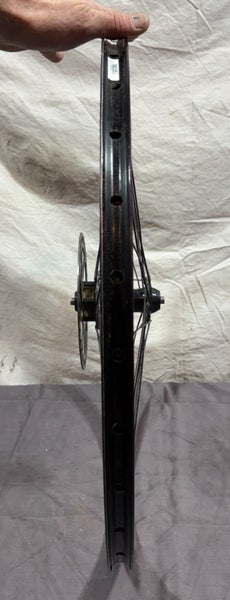 Vintage Bontrager Valiant Aluminum Disc Brake 26" Front Wheel DT Swiss Onyx Hub