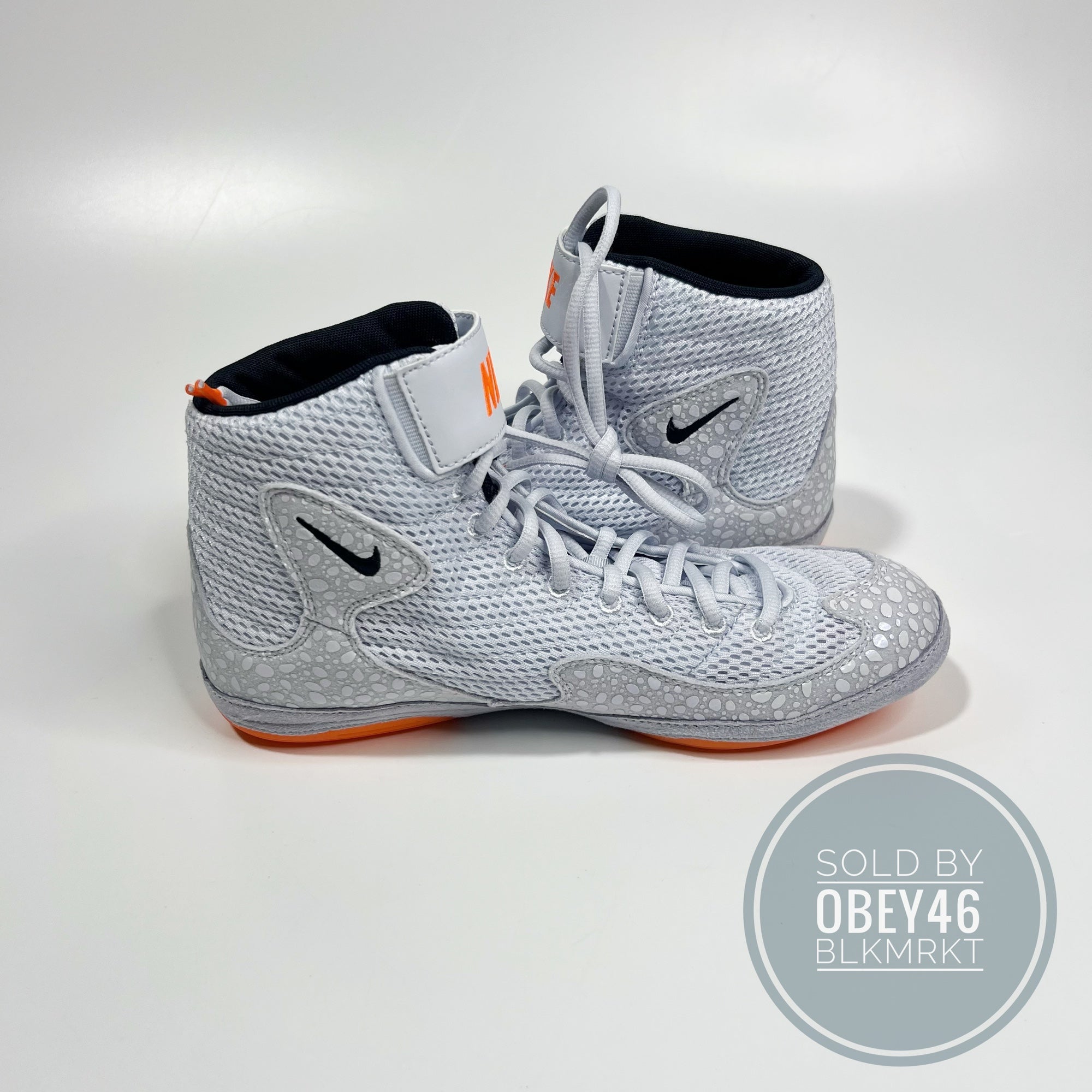 Nike Inflict SE Orange Grey Black DJ4471-900 Men\'s Wrestling Shoes Size 9.5 Nike Inflict SE Wrestling - DJ4471-900 Raffles & Where to Buy main image 2