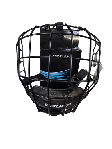Used Bauer Hockey Wire Mask Black One Size 11617-S000323408
