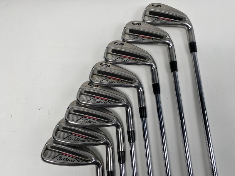 Titleist AP1 Iron Set 4-PW+GW True Temper DG High Launch S300 Stiff Steel RH