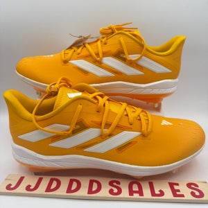 Adidas Adizero Afterburner Baseball Metal Cleats Yellow IG2276 Men’s Sz 13 NWT