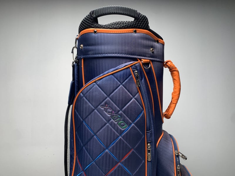 XXIO Lightweight Cart Bag Blue 15-Way Divide Single Strap Golf Bag