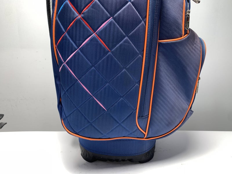 XXIO Lightweight Cart Bag Blue 15-Way Divide Single Strap Golf Bag