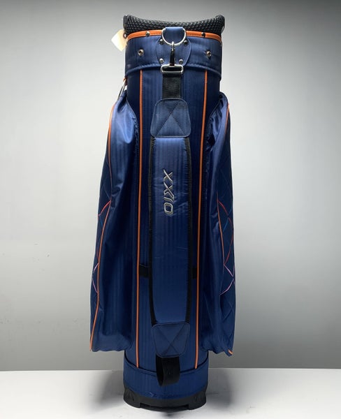 XXIO Lightweight Cart Bag Blue 15-Way Divide Single Strap Golf Bag