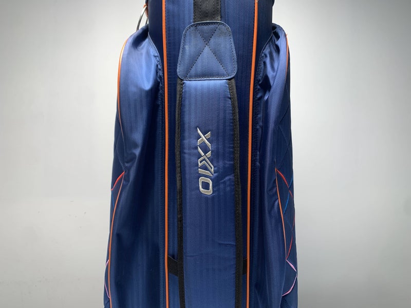 XXIO Lightweight Cart Bag Blue 15-Way Divide Single Strap Golf Bag