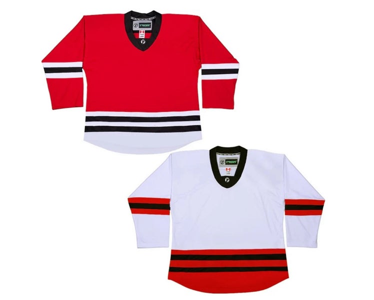 Sherwood Hockey Goalie Bag & Replica Jerseys Bundle