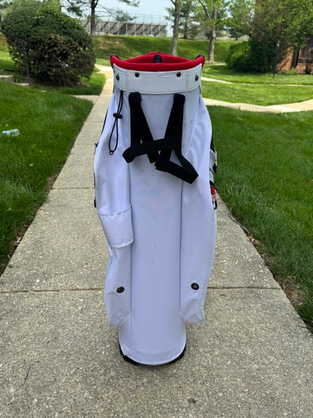 Callaway ORG 7 Cart Golf Bag White/Red/ Black