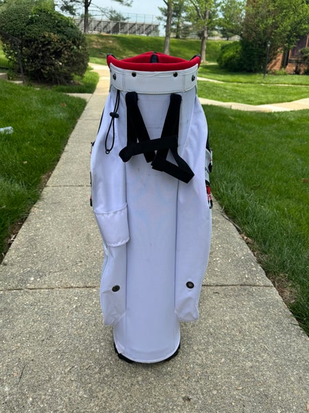 Callaway ORG 7 Cart Golf Bag White/Red/ Black