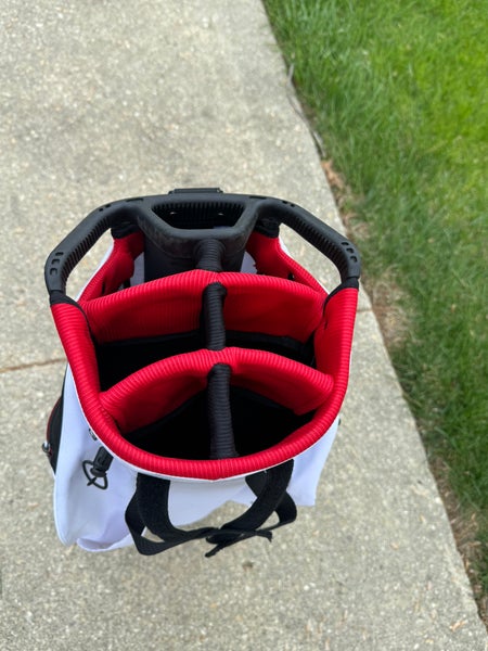 Callaway ORG 7 Cart Golf Bag White/Red/ Black