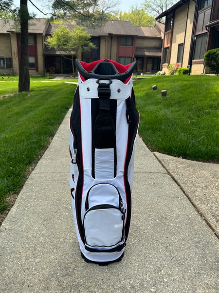 Callaway ORG 7 Cart Golf Bag White/Red/ Black