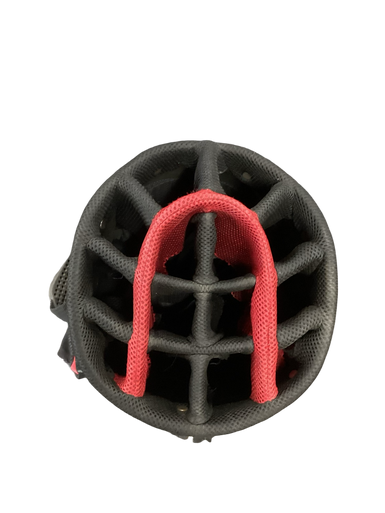 Used Top Flite VALUABLES Mens Cart Bag Black And Red 11613-S000157939