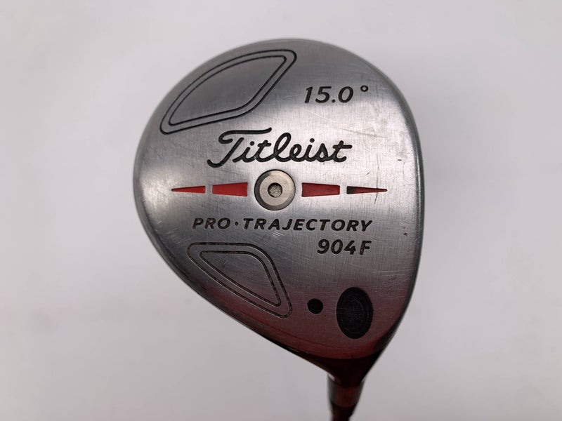 Titleist 904 F 3 Fairway Wood 15* Graphite Design Tour AD YS-6+ Stiff Mens RH