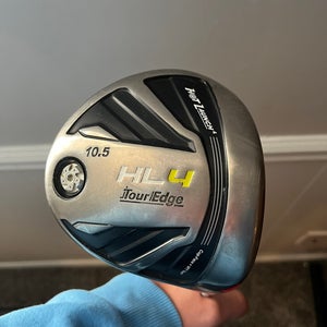 Men's 2018 Tour Edge Hot Launch 4 Right Handed Driver Stiff Flex 10.5 Loft (Used)