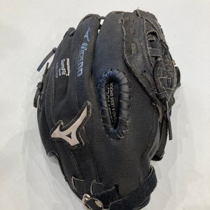 Black Mizuno Power Close Prospect Right Hand Throw Baseball Glove 10.75" (Used)