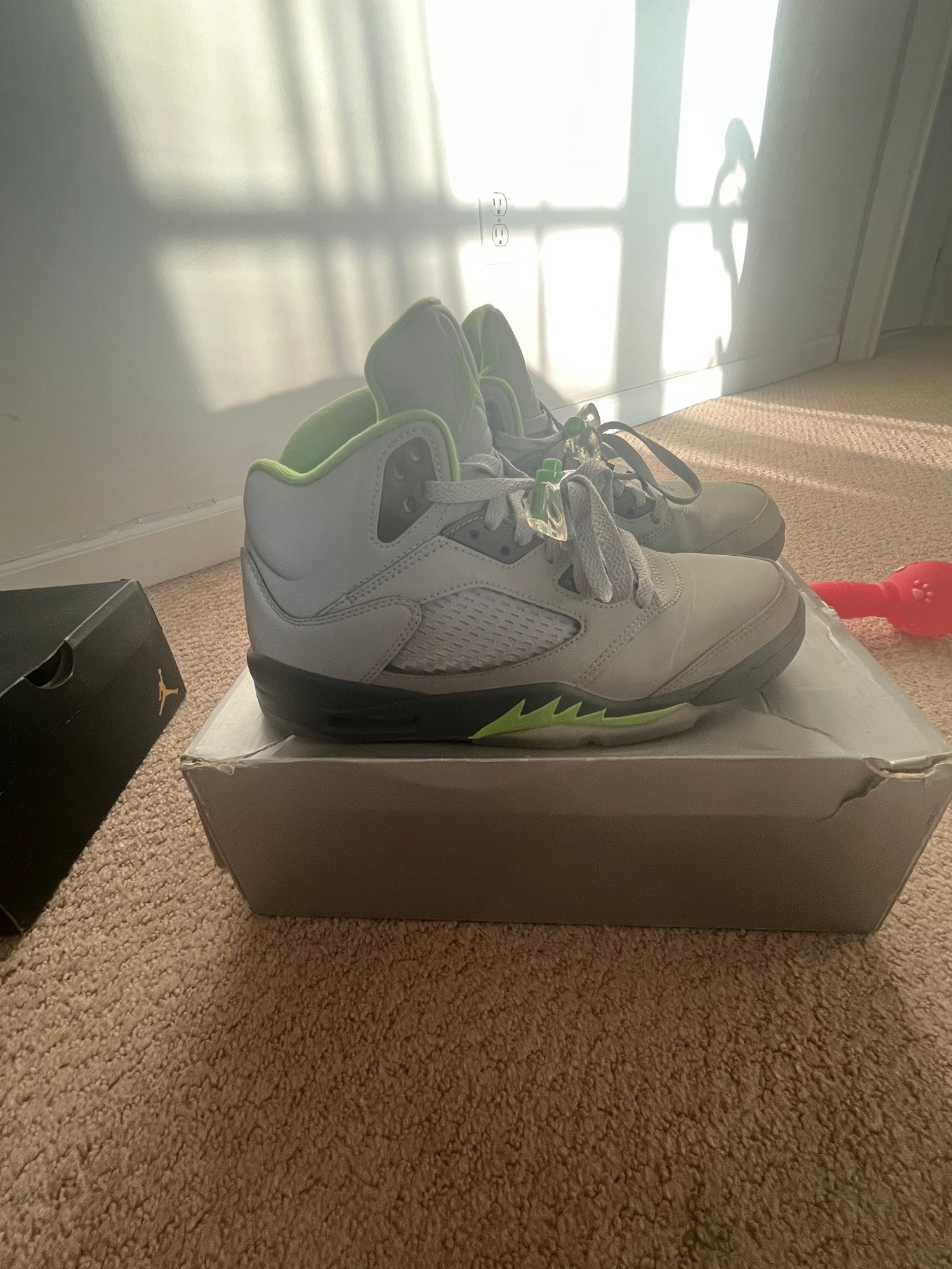 Nike Air Jordan 5 Retro \'Green Bean\' Men\'s Size 9 Air Jordan 5 Retro “Green Bean” – Men main image 3