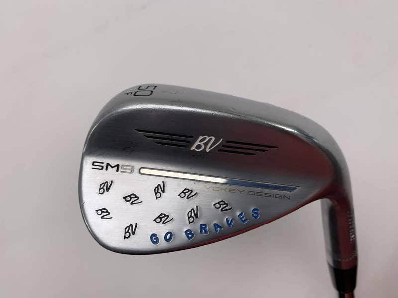 Titleist Vokey SM9 Tour Chrome Wedge 50* 12 Project X Rifle 6.0