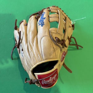 Brown Rawlings Select Pro Lite Right Hand Throw Outfield Baseball Glove 11.5" (Used)