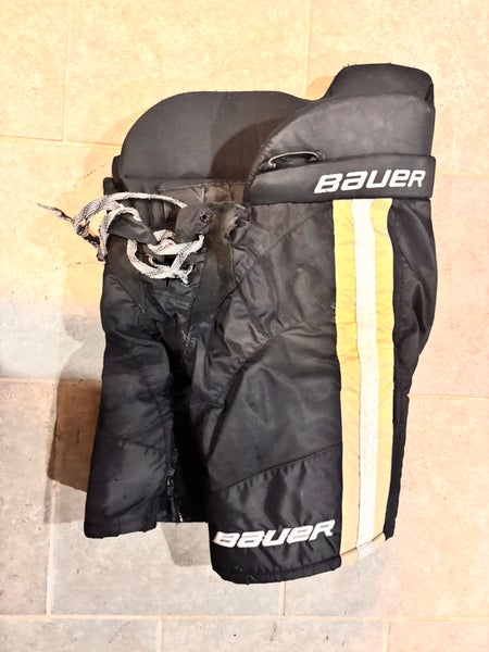 Used HoneyBaked Large Junior Bauer Hockey Pants (Used)