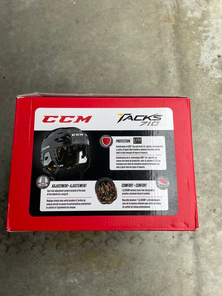 Medium CCM Tacks 710 Helmet (Used)
