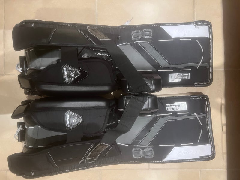 Large  Bauer MACH Goalie Leg Pads (Used)