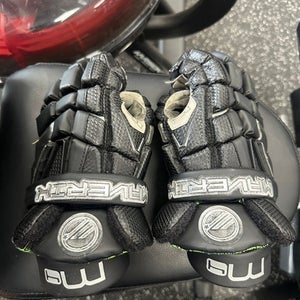 Used Maverik M4 Lacrosse Gloves Mens Black SM 11849-S000026663