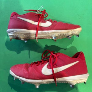 Nike Alpha Huarache Varsity Low Cleats "Red/White" | Men's Size 13.0
