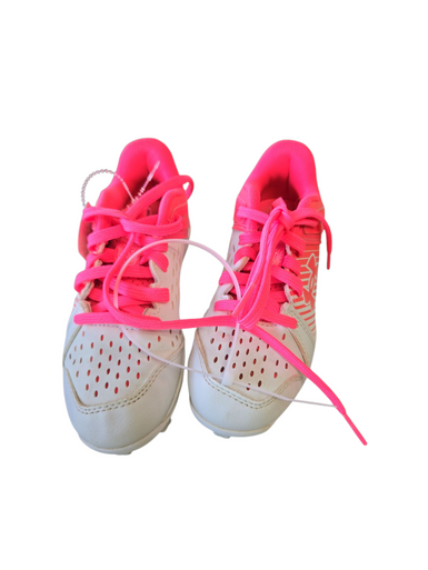 Used Under Armour LEADOFF CLEATS BB/SB Cleats Pink Youth 11.0 11617-S000323496