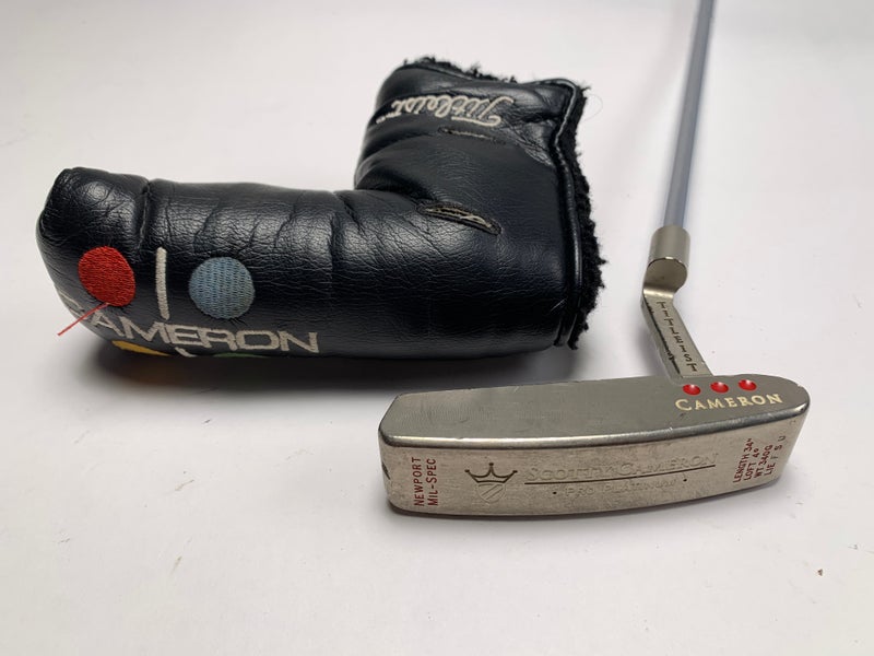 Scotty Cameron Pro Platinum Newport Mil-Spec Putter 34" Mens RH HC